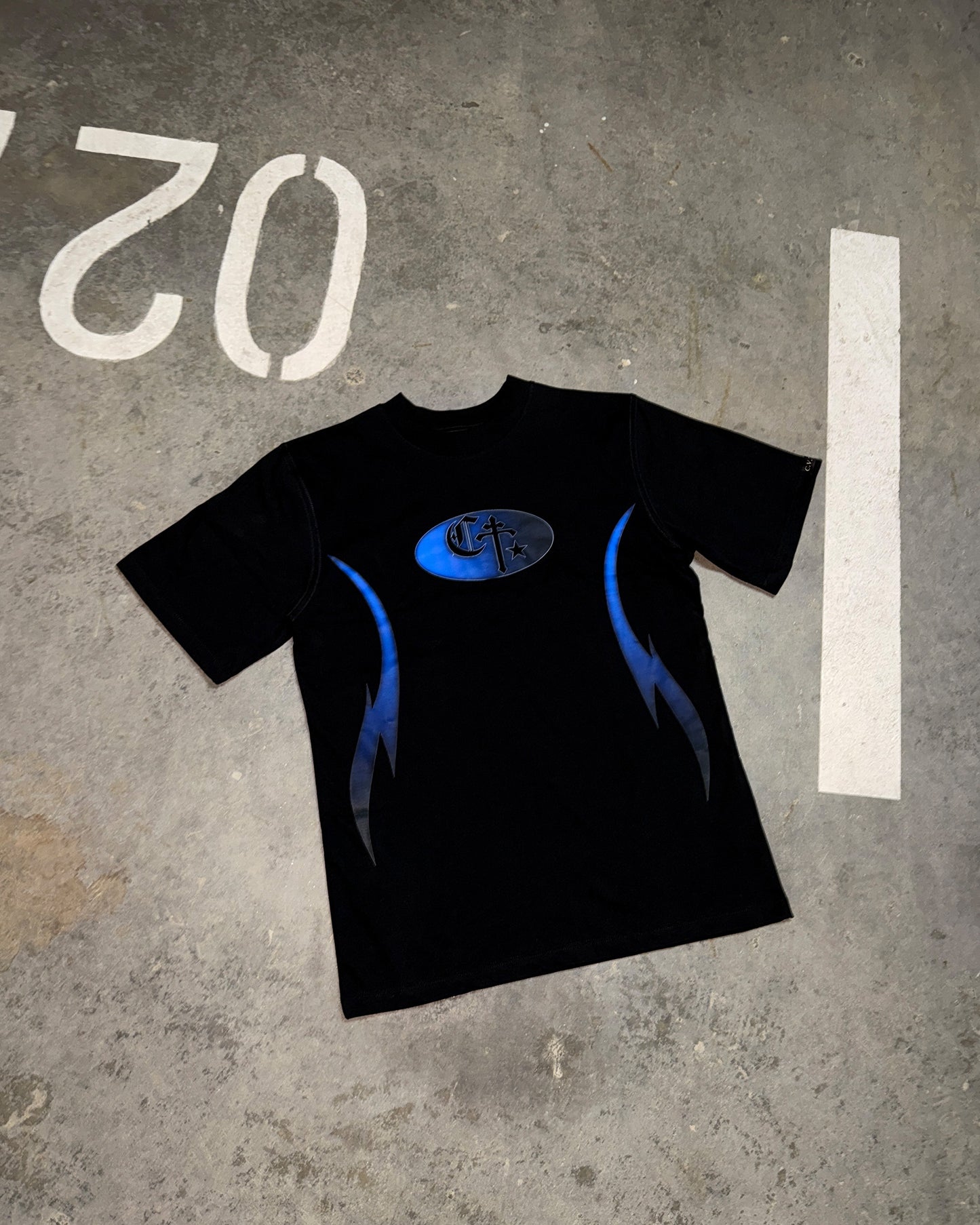 Faith in Flames Basic Tshirt ll